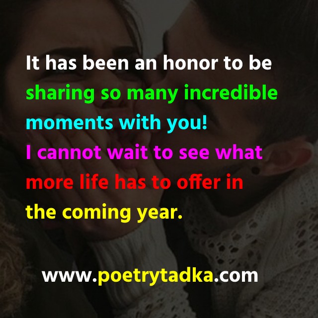 Couple new year shayari in english - from Happy New Year Shayari