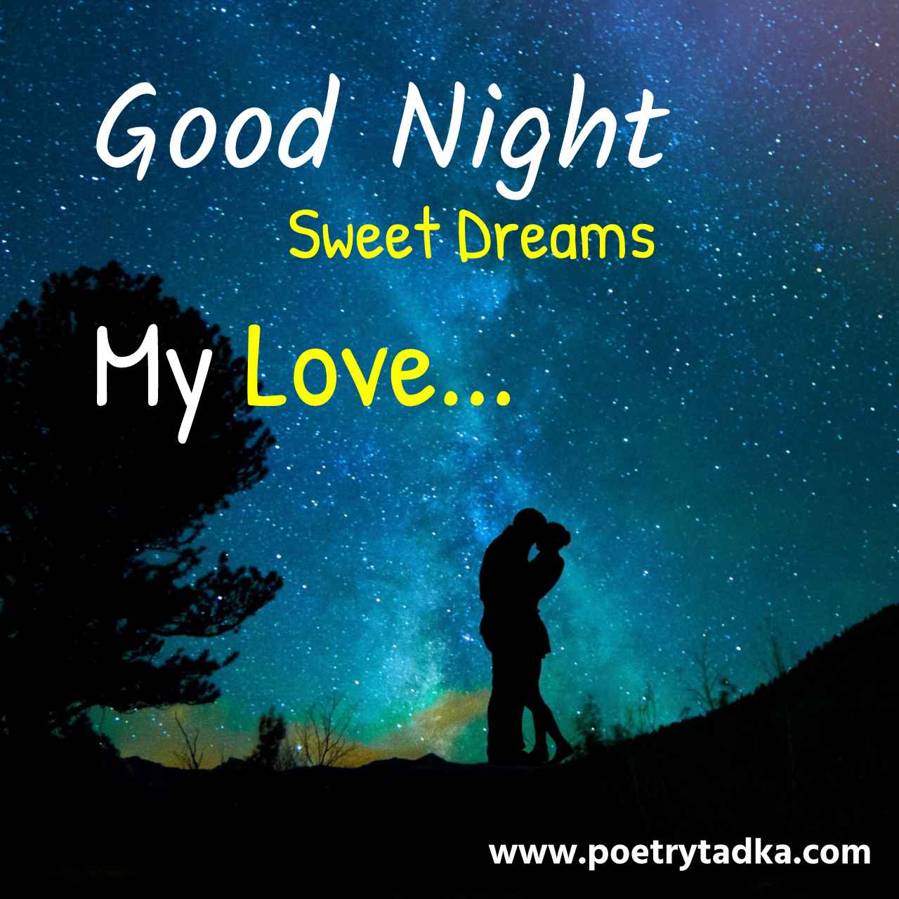 Good night image with love - from Good Night Images