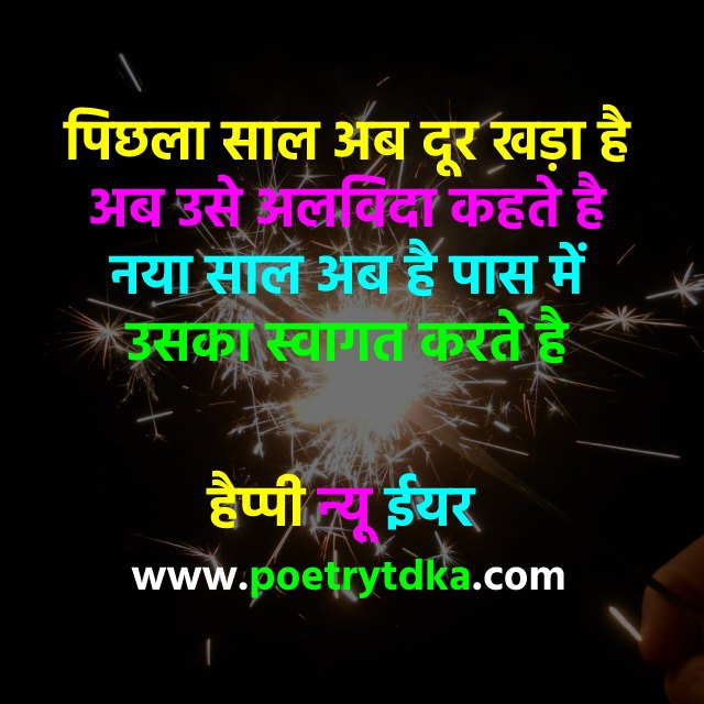 Happy new year 2024 Shayari