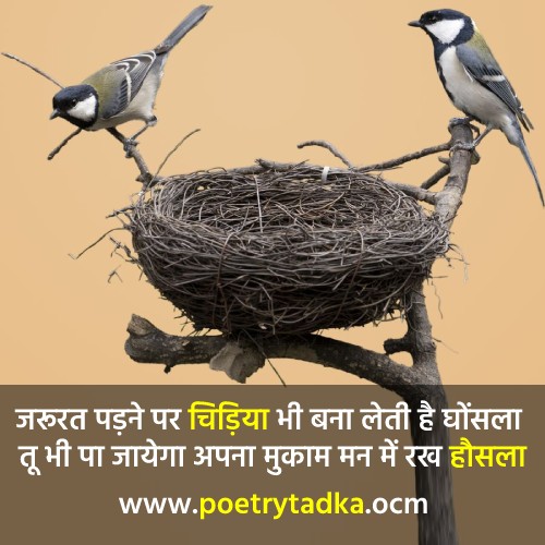 Hosla Quotes in Hindi