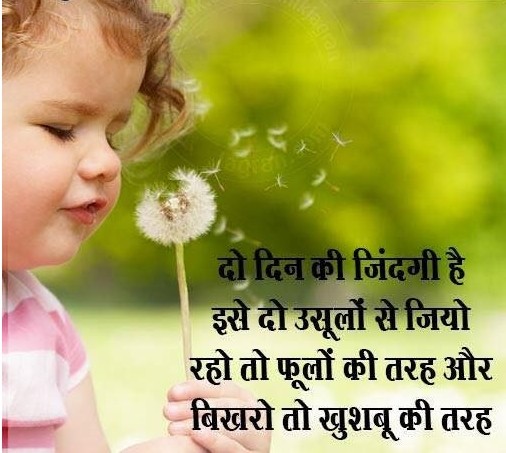 Do din ki zindagi hai ise do usulo se ziyo - from Life Quotes in Hindi