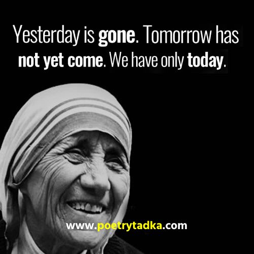 Mother Teresa Quotes in English from Mother Teresa Quotes