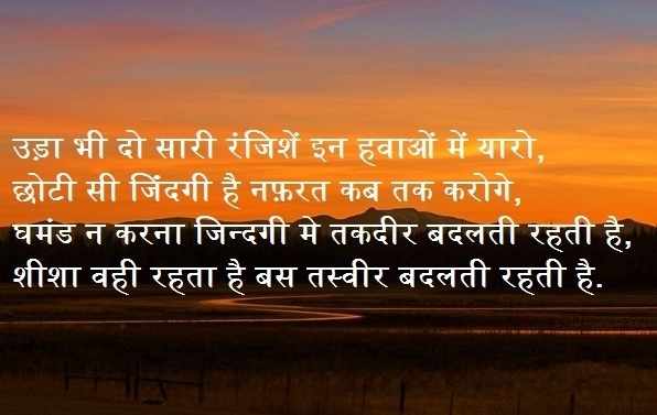 Shero shayari On Life